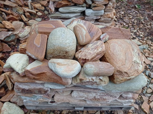 Златолит жёлтый, жёлто-зелёный глыбки и валуны для ланшафтного дизайна купить в Апрелевке