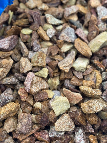 Златолит персиковый декоративная каменная крошка купить в Апрелевке