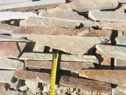 Горбушка златолит золотистый для облицовки купить в Апрелевке