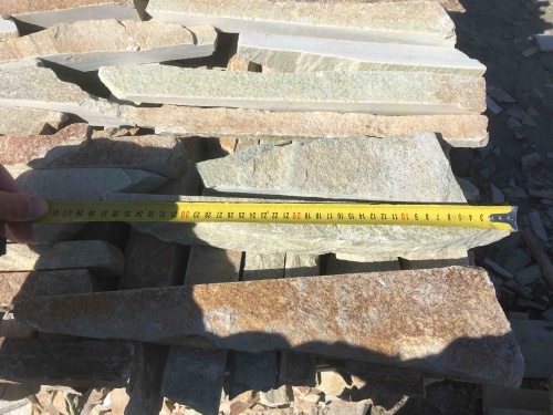 Горбушка златолит золотистый для облицовки купить в Апрелевке