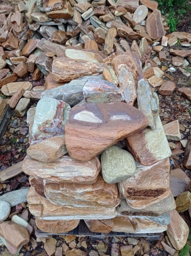 Златолит жёлтый, жёлто-зелёный глыбки и валуны для ланшафтного дизайна купить в Апрелевке