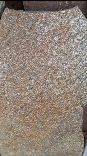 Плитняк златолит серебристый для цоколя, отмостки купить в Апрелевке