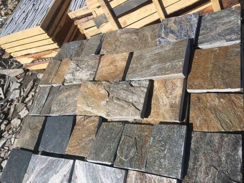 Плитка пилёная златолит Уральский для фасада купить в Апрелевке