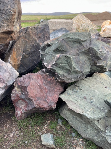 Камни для ландшафтного дизайна зелёные 10-60 килограмм купить в Апрелевке