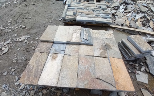 Плитка пилёная златолит Уральский для фасада купить в Апрелевке