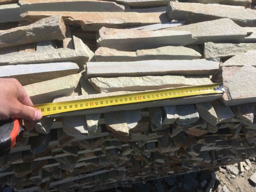 Горбушка златолит золотистый для облицовки купить в Апрелевке