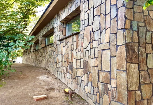 Плитняк кора дерева для цоколя, отмостки купить в Апрелевке